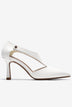 Giày Cao Gót Zucia Mũi Nhọn Quai Dán Cách Điệu-GTHA7-Trắng Color1First