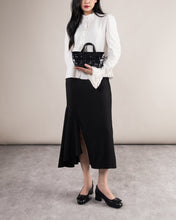 Giày Cao Gót Zuciani Đính Nơ Phối Khoá Cách Điệu-GCM09-n Color1