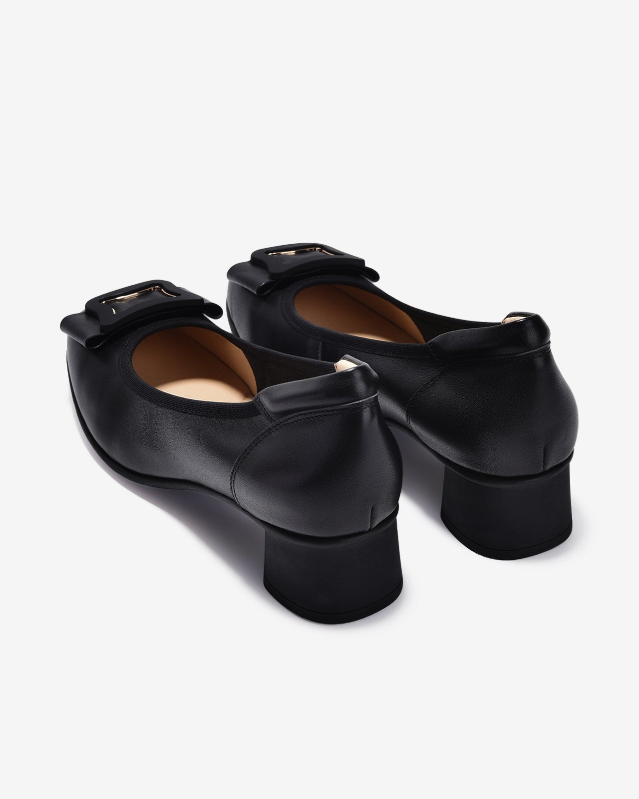 Giày Cao Gót Zuciani Đính Nơ Phối Khoá Cách Điệu-GCM09-n Color1