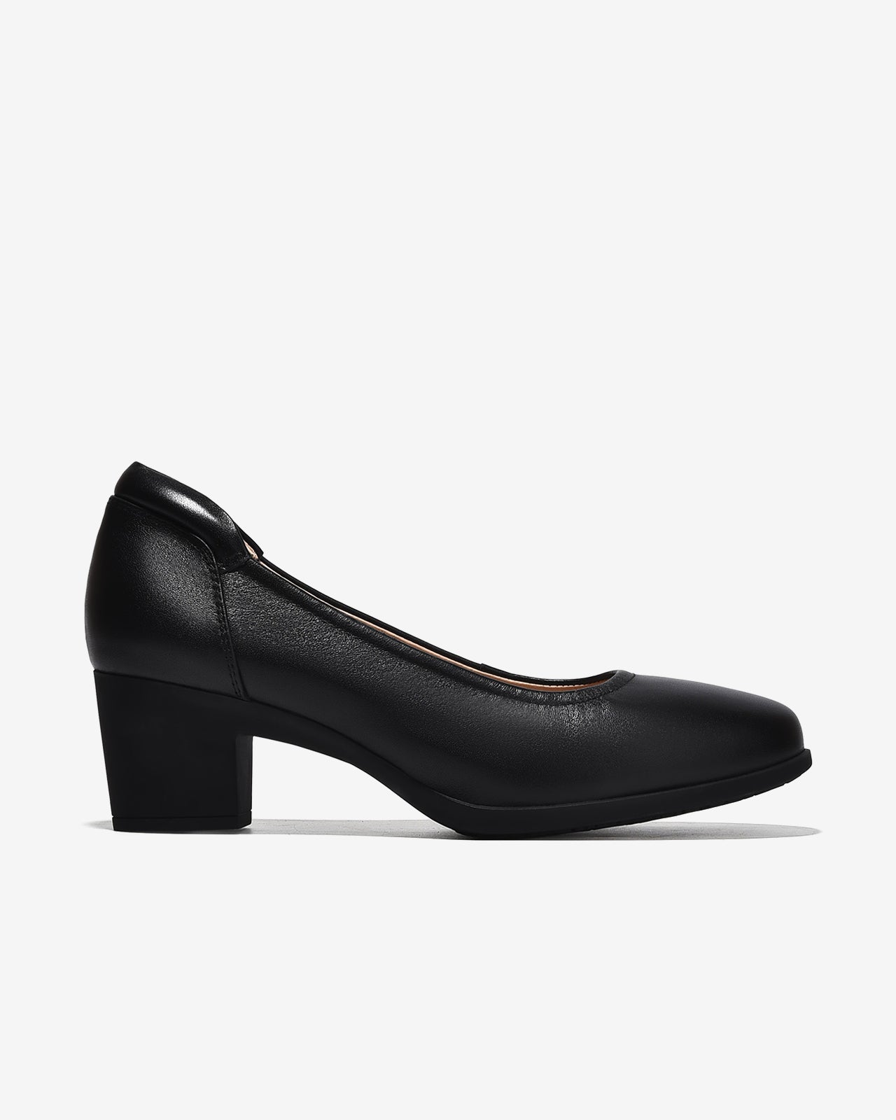 Giày Cao Gót Zuciani Đế 6CM Trơn-GCM42Đen Color1First