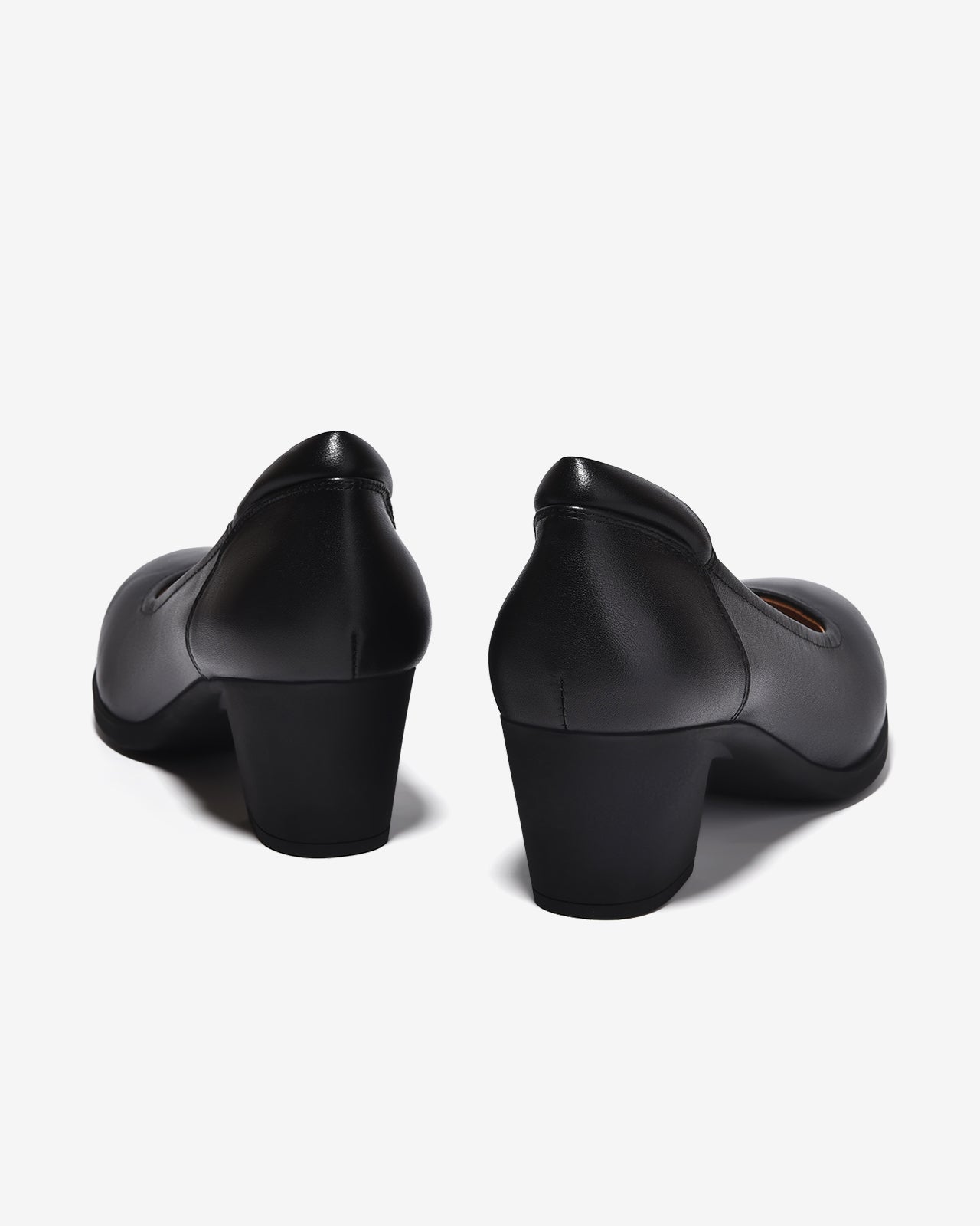 Giày Cao Gót Zuciani Đế 6CM Trơn-GCM42Đen Color1