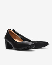 Giày Cao Gót Nữ Gót Trụ Zuciani Venaro Sofa Pumps-GSD07Đen Color1