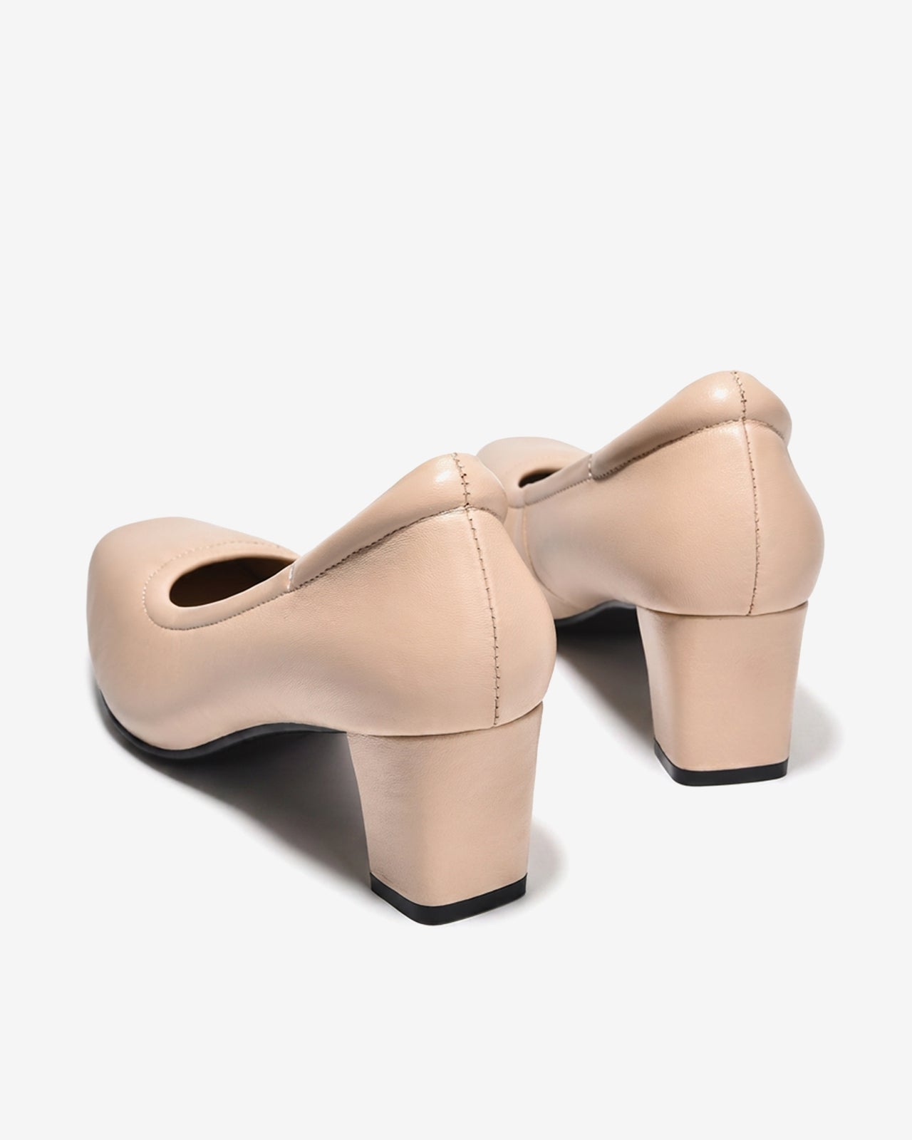 Giày Cao Gót Nữ Gót Trụ Zuciani Venaro Sofa Pumps-GSD07Kem Color1