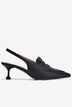 Giày Cao Gót Slingback Zuciani Phong Cách Menswear-GTP05Đen Color1First