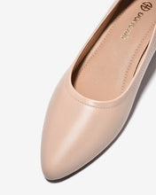 Giày Xuồng Nữ Đông Hải Bo Viền Da Mờ-G5724Kem Color1