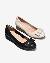 Giày Xuồng Zuciani Khóa Nơ Đính Đá-GCM39Đen Color1