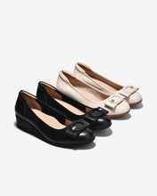 Giày Xuồng Zuciani Khóa Nơ Đính Đá-GCM39Kem Color1