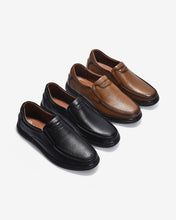 Giày Lười Nam Đông Hải Viền May Hiện Đại-G0066Nâu Color2