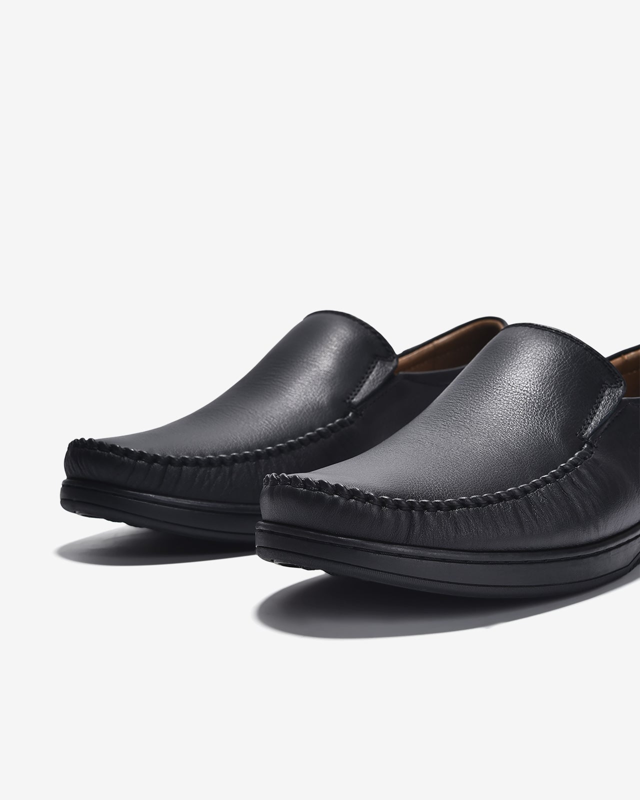 Giày Mọi Driving Shoes Lịch Lãm-G0341Đen Color1