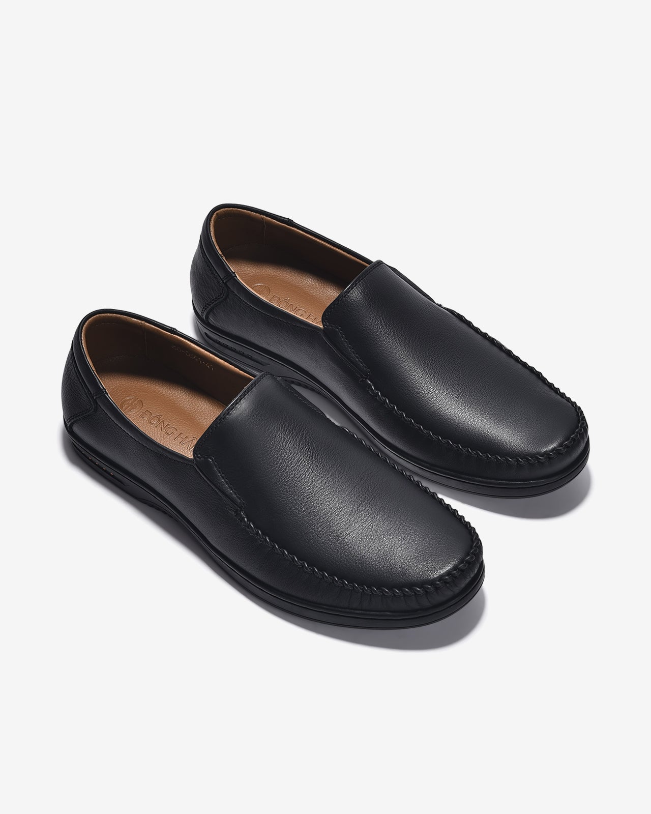 Giày Mọi Driving Shoes Lịch Lãm-G0341Đen Color1