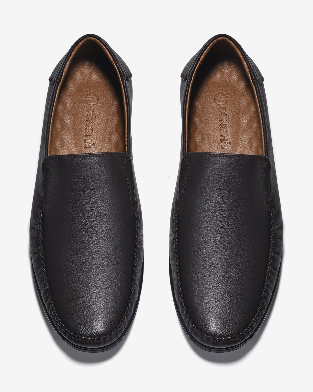 Giày Mọi Driving Shoes Lịch Lãm-G0341Nâu Color1