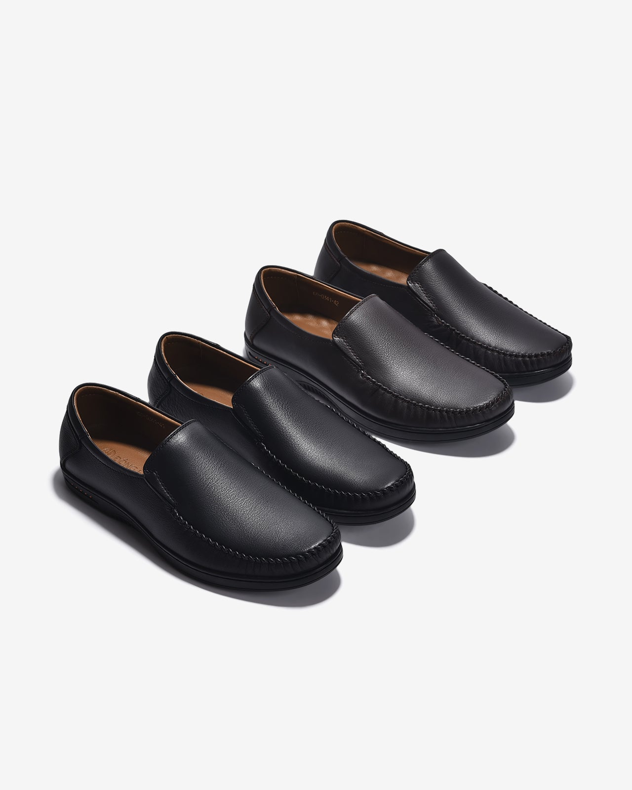 Giày Mọi Driving Shoes Lịch Lãm-G0341Nâu Color1
