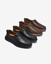 Giày Lười Nam Đông Hải Vân Chỉ Nổi-G0358-Đen Color1