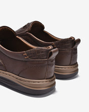 Giày Lười Nam Đông Hải Vân Chỉ Nổi-G0358-Nâu Color1