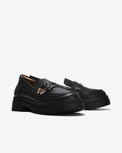 Giày Mọi Nữ Đông Hải Dáng Loafer Chunky-G5723-Đen Color1