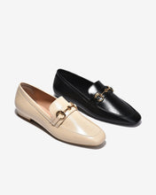 Giày Lười Đông Hải Quai Khóa Mạ Vàng-G5913-Kem Color1