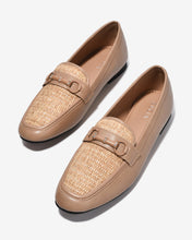 Giày Mọi Nữ Zucia Mũi Vuông Đan Phối Khoá-GHLL2-Cafe Color1