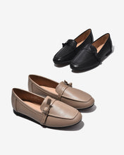 Giày Lười Zucia Đế 2cm Quai Thắt Nơ-GHLO7Xám Color1