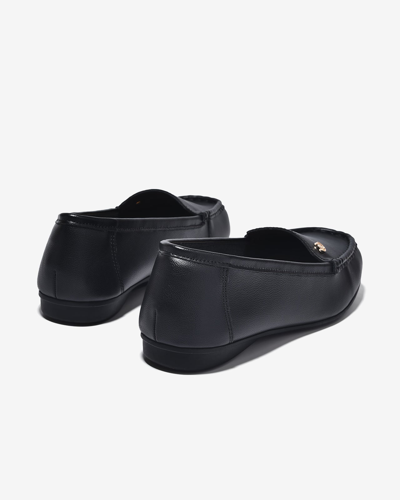 Giày Lười Nữ Zucia Mũi Vuông Bo Tròn Êm Chân-GRXD5Đen Color1