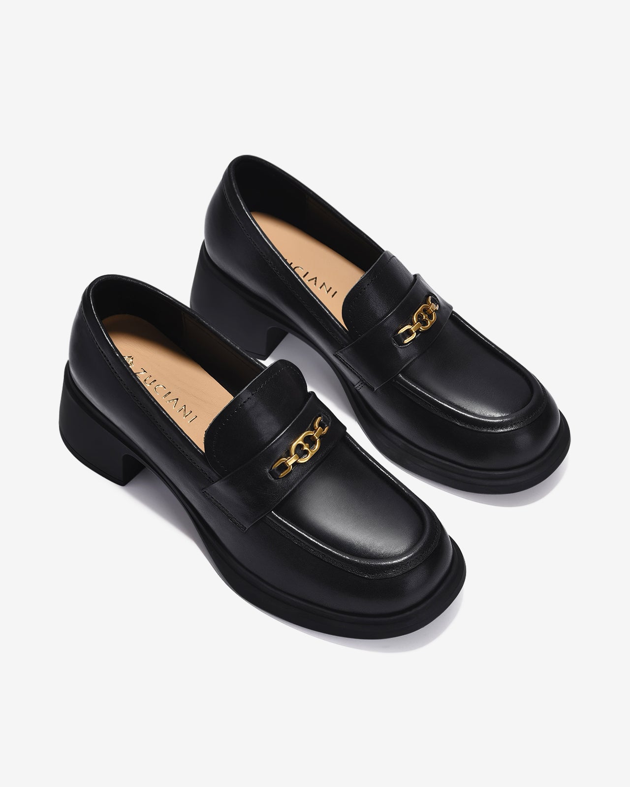 Giày Lười Zuciani Dáng Mary Jane-GCM29-Đen Color1