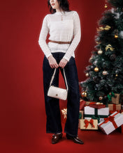 Giày Lười Nữ Zuciani Da Bóng Vân Gấp Cổ Điển-GCM35-Nâu Color1