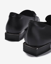 Giày Mọi Nữ Zuciani Thanh Lịch Phối Khóa-GMD05Đen Color1