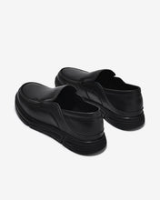 Giày Mọi Zuciani Trơn Chỉ Nổi-GRD71-Đen Color1