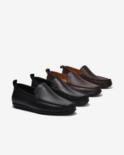 Giày Lười Zuciani Da Vân Mềm-GSD09Nâu Color1