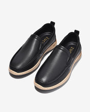 Giày Lười Nam Zuciani Phối Viền Nổi-GSD13Đen Color1