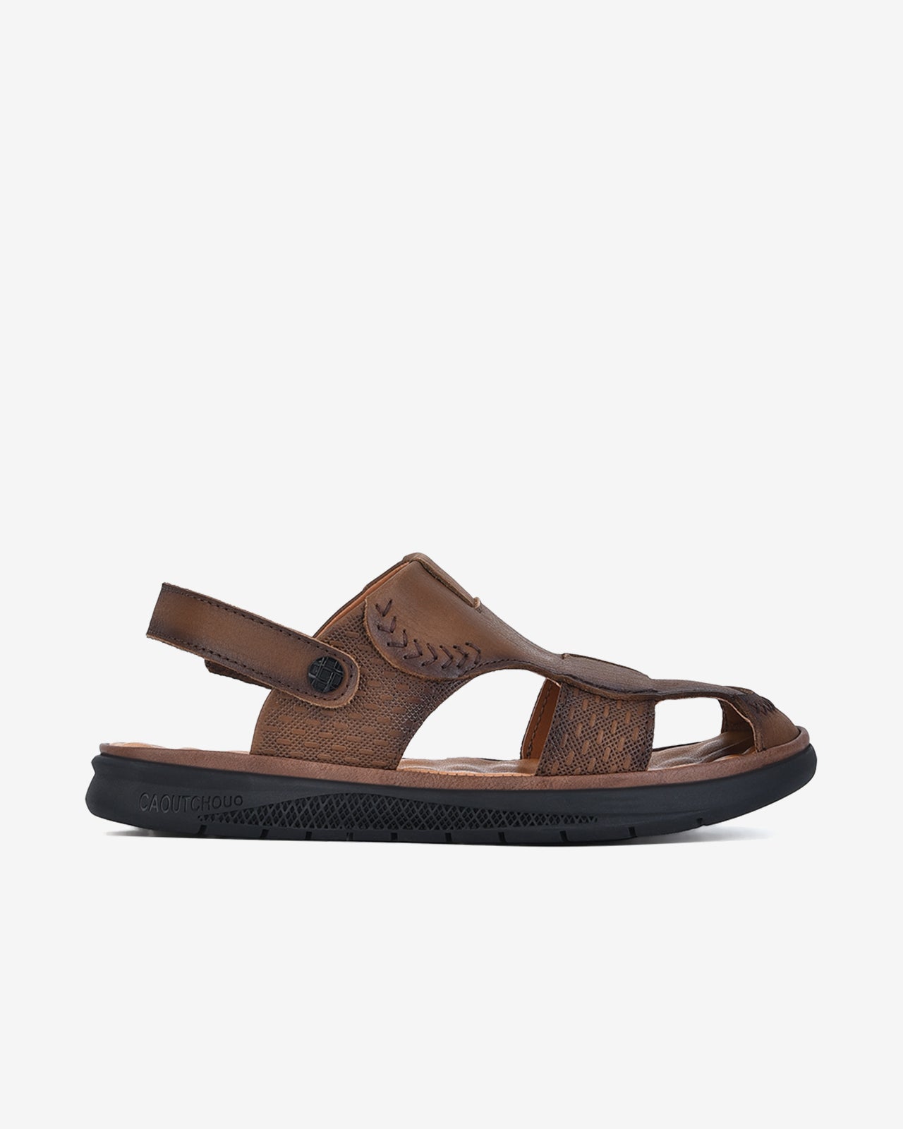 Sandals Rọ Đường Chỉ Nổi Thời Trang-SCF16Nâu Color1First