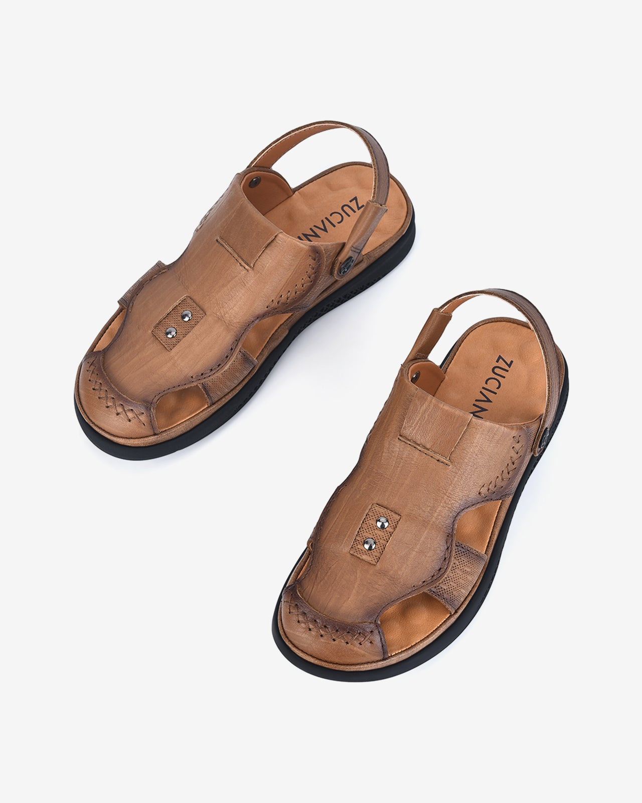 Sandals Rọ Đường Chỉ Nổi Thời Trang-SCF16Vàng Color1