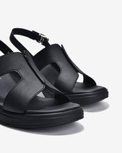 Giày Sandal Cao Gót Đông Hải Đế Trụ Quai Cách Điệu-S32E9Đen Color1