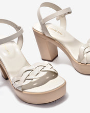 Sandal Cao Gót Đông Hải Đế 11CM Quai Đan-S32H1-Kem Color1