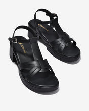 Sandal Cao Gót Đông Hải Quai T-Strap-S32H6Đen Color1