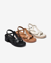 Sandal Cao Gót Đông Hải Quai T-Strap-S32H6Đen Color1