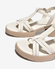 Sandal Cao Gót Đông Hải Quai T-Strap-S32H6Kem Color1