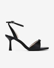 Sandal Cao Gót Nữ Đông Hải Quai Ankle Strap Đính Đá-S5850Đen Color1First