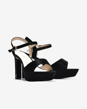 Sandal Cao Gót Nữ Đông Hải Platform Đế 10CM-S5855-Đen Color1