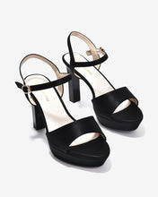 Sandal Cao Gót Nữ Đông Hải Platform Đế 10CM-S5855-Đen Color1