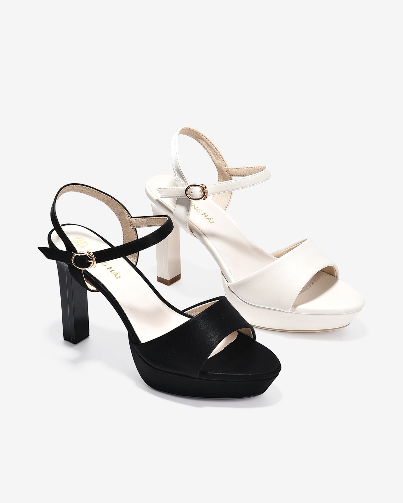 Sandal Cao Gót Nữ Đông Hải Platform Đế 10CM-S5855-Đen Color1