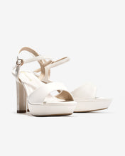 Sandal Cao Gót Nữ Đông Hải Platform Đế 10CM-S5855-Kem Color1