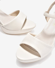 Sandal Cao Gót Nữ Đông Hải Platform Đế 10CM-S5855-Kem Color1