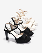 Sandal Cao Gót Nữ Đông Hải Platform Đế 10CM-S5855-Kem Color1