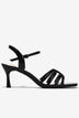 Sandal Cao Gót Đông Hải Quai Bóng Cách Điệu-S5864Đen Bóng Color1First