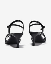 Sandal Cao Gót Đông Hải Quai Bóng Cách Điệu-S5864Đen Bóng Color1