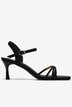 Sandal Cao Gót Đông Hải Quai Đan Chéo-S5865Đen Color1First