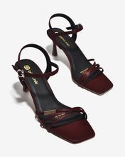Sandal Cao Gót Đông Hải Quai Đan Chéo-S5865Đỏ Color1