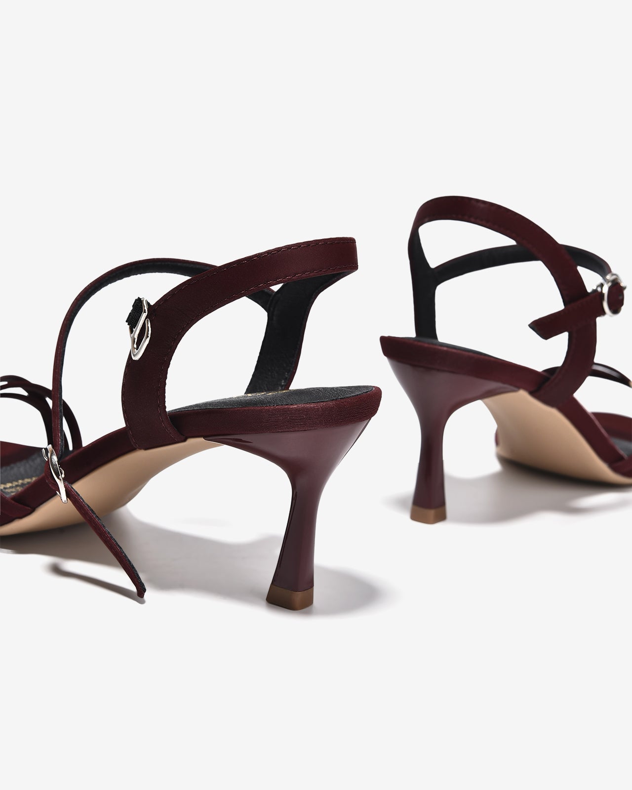 Sandal Cao Gót Đông Hải Quai Đan Chéo-S5865Đỏ Color1