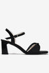 Sandal Cao Gót Đông Hải Vân Mây Thắt Nút-S5867Đen Color1First