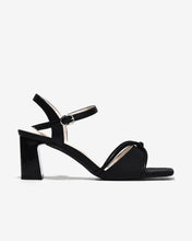 Sandal Cao Gót Đông Hải Vân Mây Thắt Nút-S5867Đen Color1First
